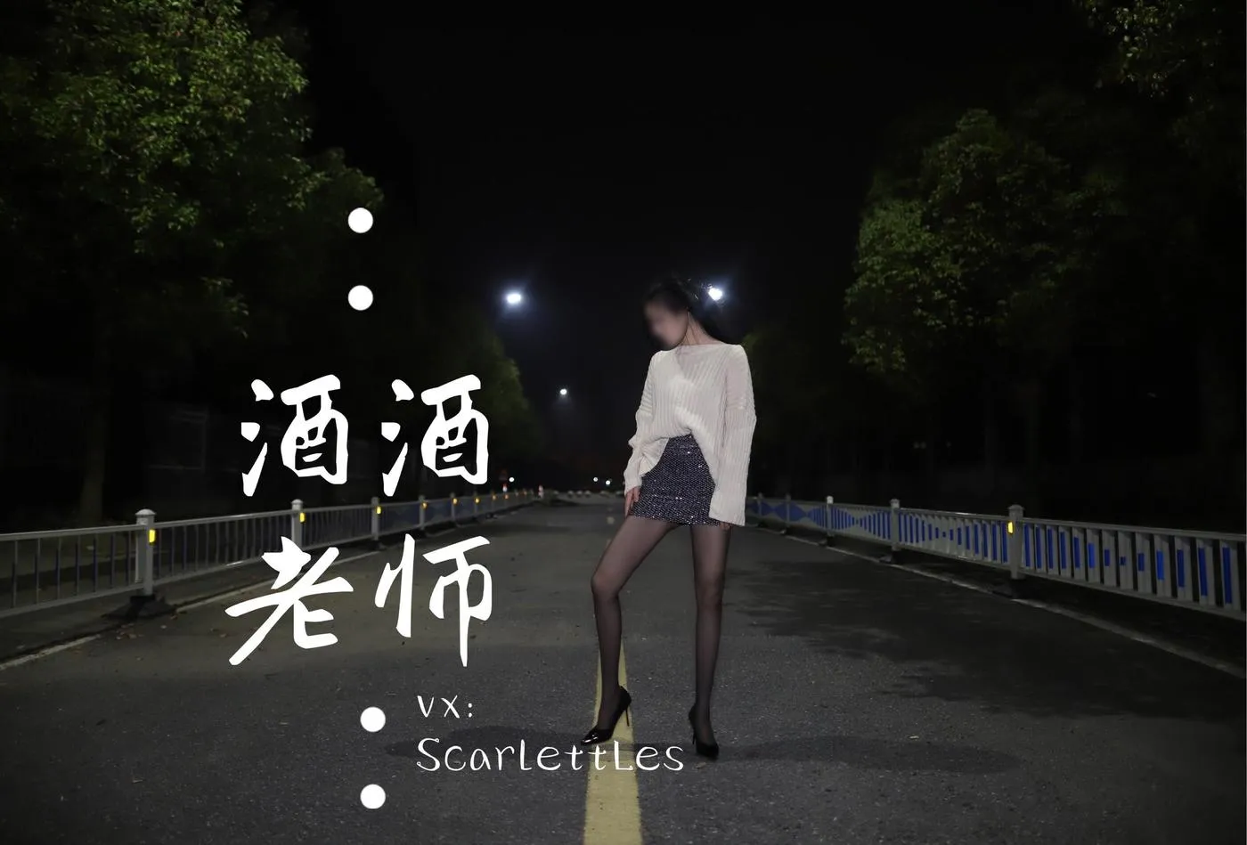 NO.012 酒酒老师 12《黒丝老师深夜秀腿》 [63P]插图2